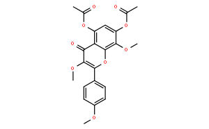 3,8-Dimethoxy-2-(4-methoxyphenyl)-4-oxo-4H-chromene-5,7-diyl diacetate