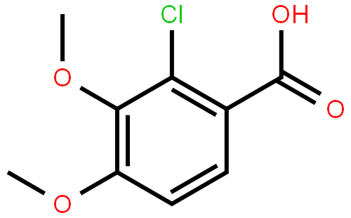 2-氯-3,4-二甲氧基苯甲酸