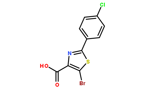 5-Bromo-2-(4-chlorophenyl)thiazole-4-carboxylic acid
