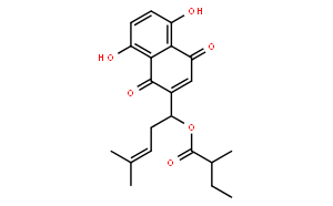 (2-甲基丁酰基)紫草素