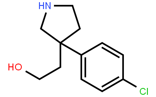 2-(3-(4-Chlorophenyl)pyrrolidin-3-yl)ethanol