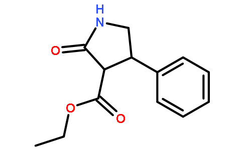 2-oxo-4-phenyl-3-ethoxycarbonylpyrrolidine
