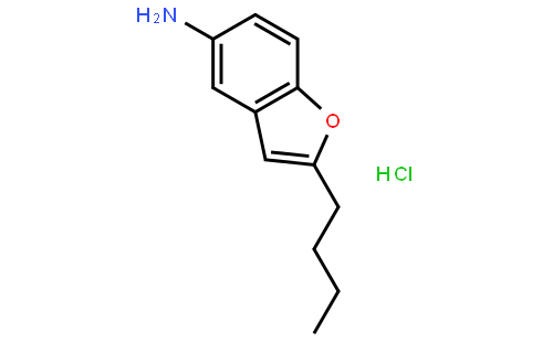2-丁基-5-氨基苯并呋喃盐酸盐