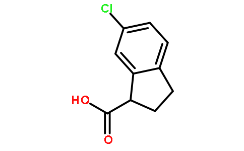 6-Chloro-2,3-dihydro-1H-indene-1-carboxylic acid