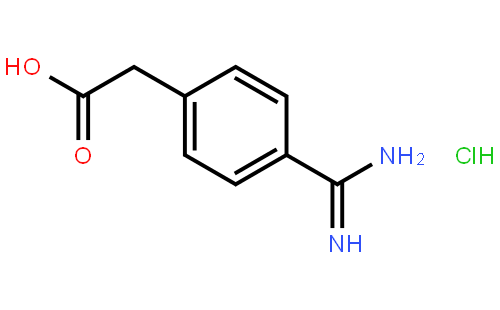 2-(4-Carbamimidoylphenyl)acetic acid hydrochloride