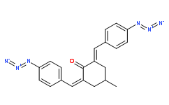 2,6-双(4-叠氮亚苄基)-4-甲基环己酮