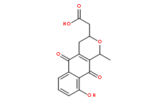 (1S)-3,4,5,10-Tetrahydro-9-hydroxy-1-methyl-5,10-dioxo-1H-naphtho[2,3-c]pyran-3β-acetic acid