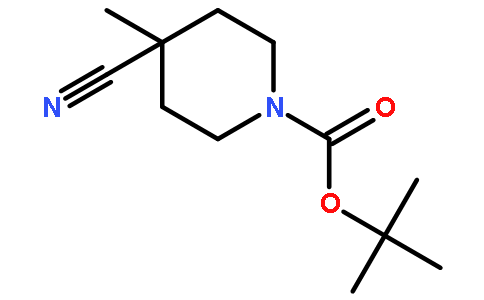 tert-Butyl 4-cyano-4-methylpiperidine-1-carboxylate