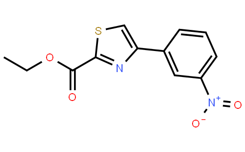 ETHYL 4-(3-NITROPHENYL)-1,3-THIAZOLE-2-CARBOXYLATE