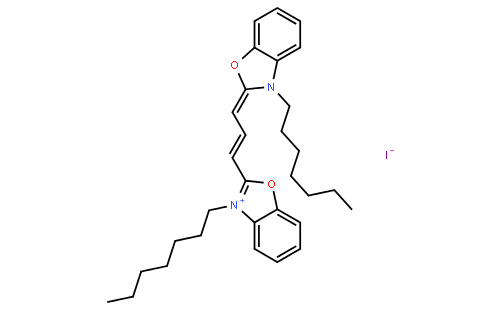 DiOC7(3)[3,3'-Diheptyloxacarbocyanine iodide]