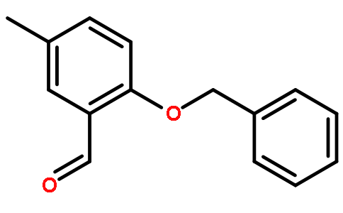 5-Methyl-2-(phenylmethoxy)benzaldehyde