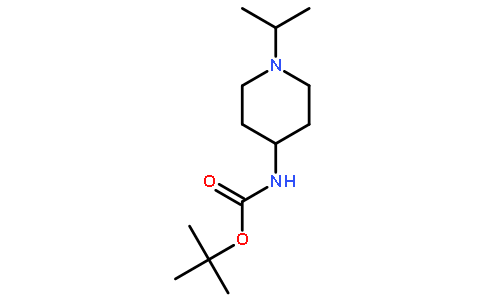 tert-Butyl (1-isopropylpiperidin-4-yl)carbamate