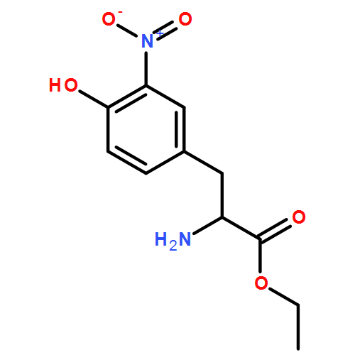 (S)-ethyl 2-amino-3-(4-hydroxy-3-nitrophenyl)propanoate