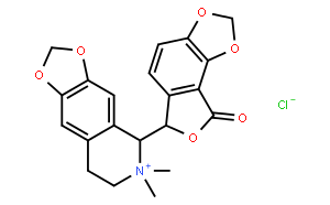 (-)-荷包牡丹堿甲氯化物
