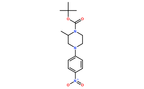 tert-Butyl 2-methyl-4-(4-nitrophenyl)piperazine-1-carboxylate