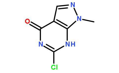 6-chloro-1-methyl-1H-pyrazolo[3,4-d]pyrimidin-4(5H)-one