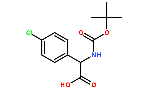 N-Boc-(4'-氯苯基)甘氨酸
