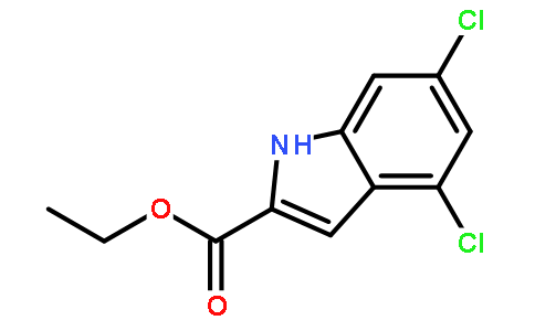 4,6-二氯吲哚-2-甲酸乙酯