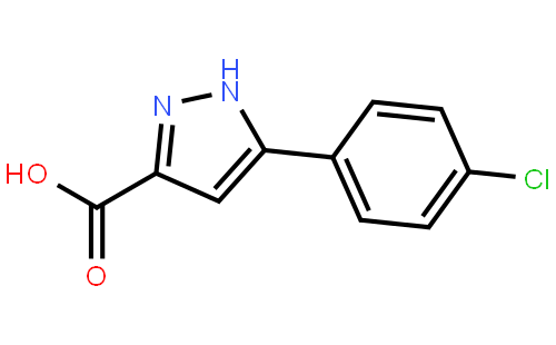5-(4-氯苯基)-1H-吡唑-3-羧酸