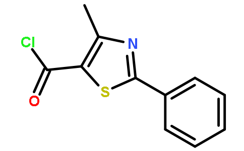 4-甲基-2-苯基-1,3-噻唑-5-碳酰氯