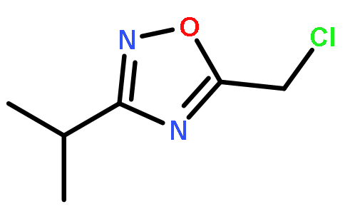 5-(CHLOROMETHYL)-3-ISOPROPYL-1,2,4-OXADIAZOLE