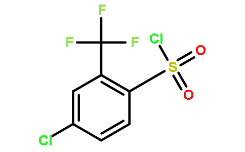 4-Chloro-2-(trifluoromethyl)benzene-1-sulfonyl chloride