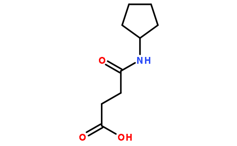 4-(cyclopentylamino)-4-oxobutanoic acid