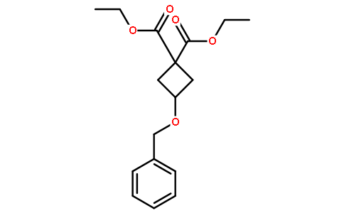 3-苄氧基环丁烷-1,1-二甲酸二乙酯