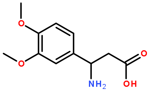 (3R)-3-Amino-3-(3,4-dimethoxyphenyl)propanoic acid
