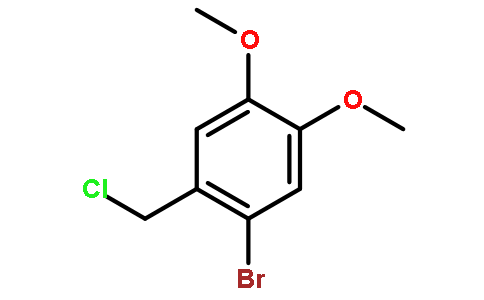 1-bromo-2-(chloromethyl)-4,5-dimethoxybenzene