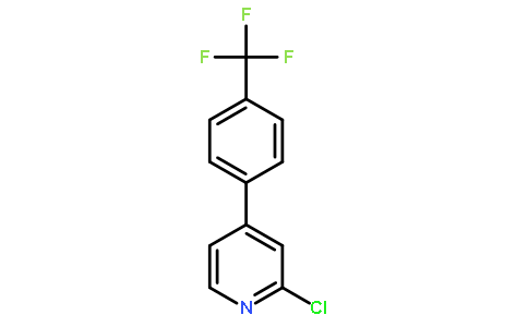 2-Chloro-4-(4-trifluoromethylphenyl)pyridine