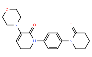 3-Morpholino-1-(4-(2-oxopiperidin-1-
yl)phenyl)-5,6-dihydropyridin-2(1H)-one