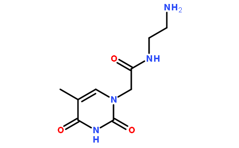 N-(2-Aminoethyl)-2-(5-methyl-2,4-dioxo-3,4-dihydropyrimidin-1(2H)-yl)acetamide
