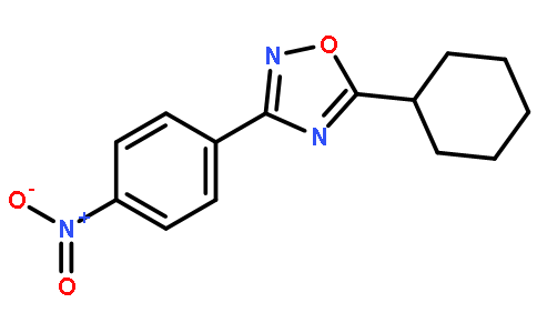 5-Cyclohexyl-3-(4-nitrophenyl)-1,2,4-oxadiazole