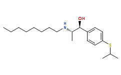 1-(4-异丙基硫代)苯基)-2-辛基氨基-1-丙醇