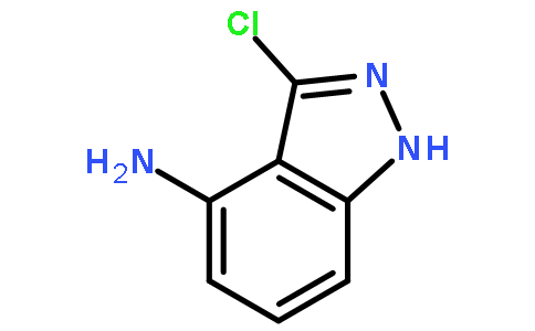 1H-INDAZOL-4-AMINE,3-CHLORO-