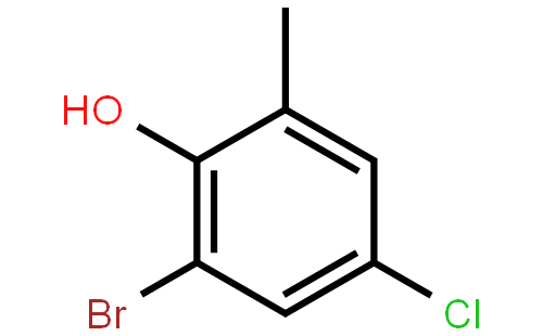 2-Bromo-4-chloro-6-methylphenol