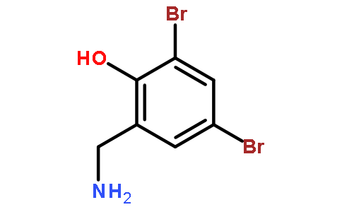 3,5-Dibromo-2-hydroxybenzylamine