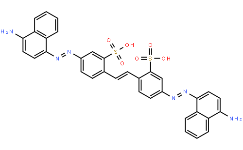 4,4'-Bis(4-amino-1-naphthylazo)-2,2'-stilbenedisulfonic Acid, 90%