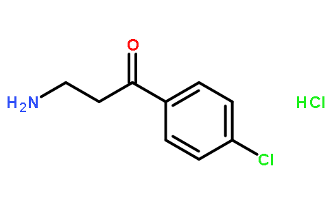 1-Propanone, 3-amino-1-(4-chlorophenyl)-,hydrochloride