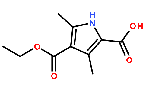 4-乙氧羰基-3,5-二甲基吡咯-2-羧酸