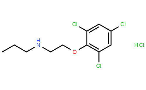 N-(2-(2,4,6-Trichlorophenoxy)ethyl)propan-1-amine hydrochloride
