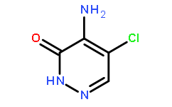 4-Amino-5-chloro-3(2H)-pyridazinone