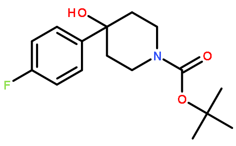 tert-Butyl 4-(4-fluorophenyl)-4-hydroxypiperidine-1-carboxylate