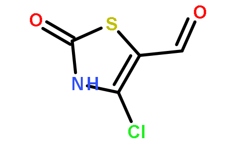 4-氯-2,3-二氢-2-氧代-5-噻唑甲醛