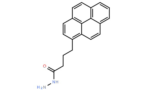1-Pyrenebutyric hydrazide, 用于荧光