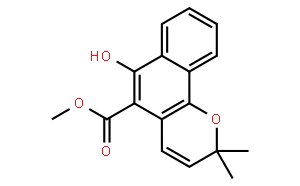 6-羟基-2,2-二甲基苯并[h]苯并吡喃-5-羧酸甲酯