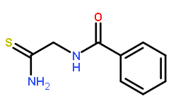 N-(2-amino-2-sulfanylideneethyl)benzamide