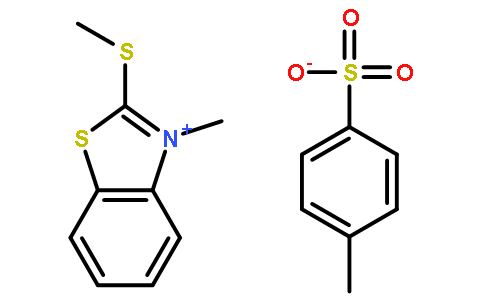 3-Methyl-2-(methylthio)benzo[d]thiazol-3-ium 4-methylbenzenesulfonate