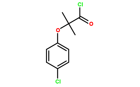 2-(4-Chlorophenoxy)-2-methylpropanoyl chloride